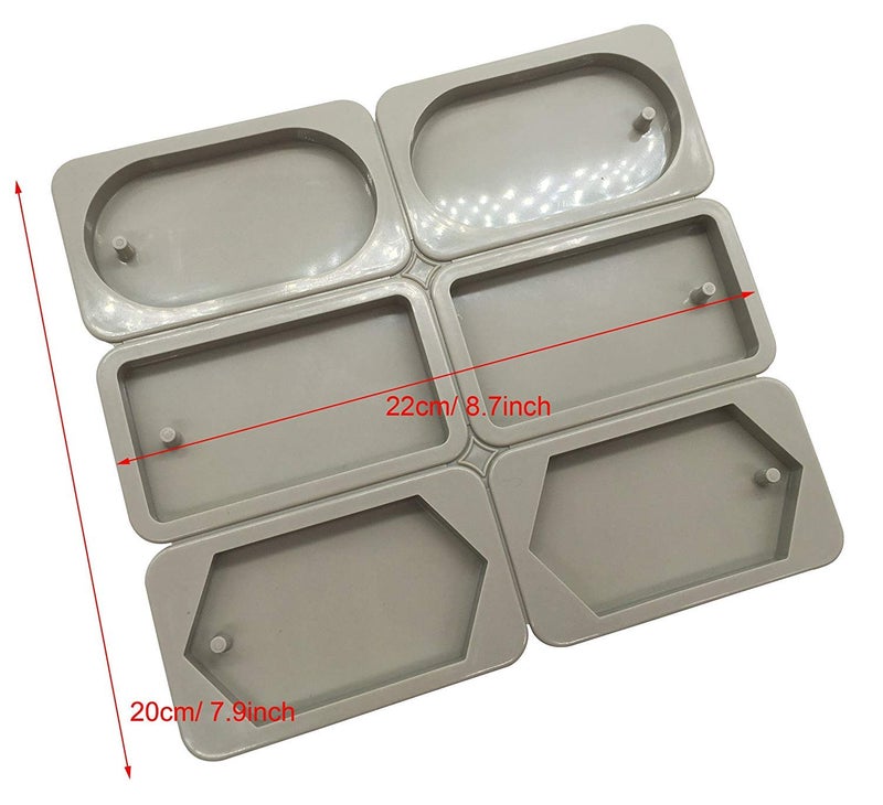 KOOTIPS Silicone Wax Molds, KOOTIPS Resin Jewelry Molds Making with Hanging Hole for DIY Jewelry Craft Making - Image 2